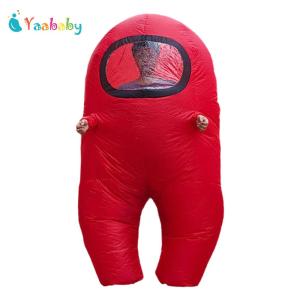Yaababy Inflatable Astronaut Space Costume Impostor Inflatable Costume with Sleeves Spacesuit Costume Halloween Cosplay Costumes