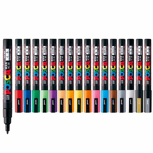 POSCA PC-3M Fine Tip Marker | Lazada