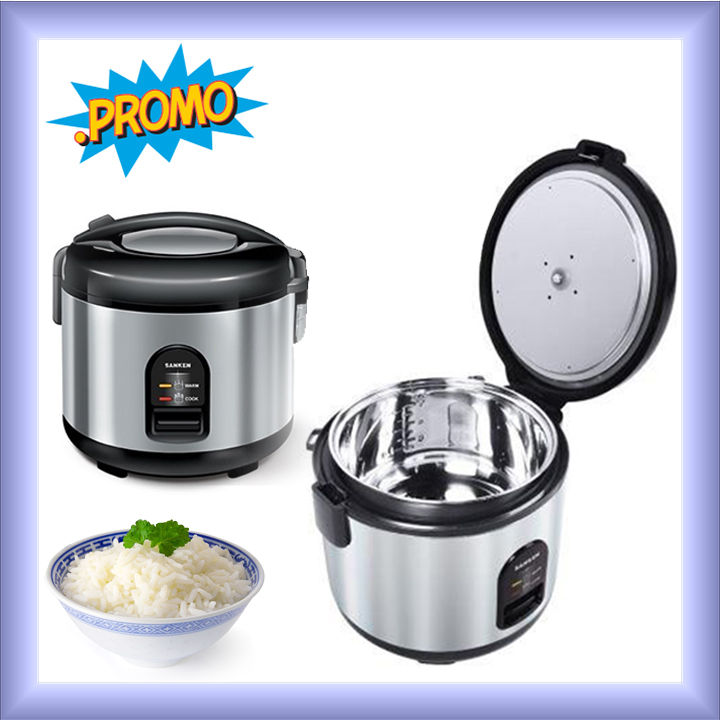 Sanken Magic Com Rice Cooker 1 Liter Stainless SJ 130 /120 H Panci