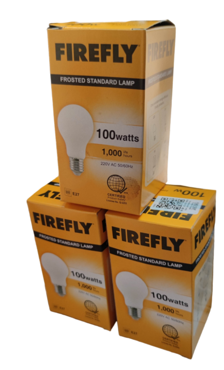 Firefly incandescent store bulb