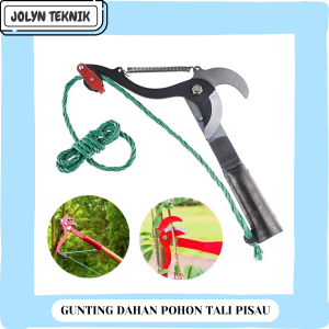 Gunting Dahan Pohon Tali Pisau Multifungsi Untuk Kebun Super Tajam