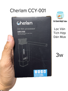 Lọc váng mini Cherlam Tích Hợp Dán Mưa Cho Bể Cá Cảnh