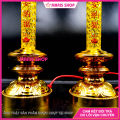 [Giá một cặp] Đèn Nến Màu Vàng Để Bàn Thờ Phật, Ông Bà, Gia Tiên Sử Dụng Đèn Quả Nhót Tiết Kiệm Điện [NEN1-VANG]. 