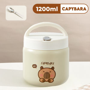 [1200ML] Encora Bekas Sup Bekas Makanan Vacuum Flask Soup Container Thermal Flask Stainless Steel Food Container
