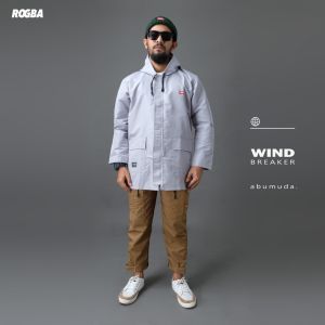 JAKET WINDBREAKER ROGBA Jaket Motor Anti Air Windbreaker Touring Pria Rogba by ROSAL