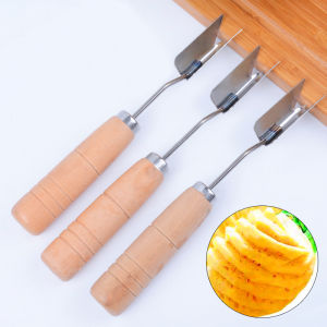 [AlwaysLucky]Creative Pineapple Eye Remover Stainless Steel Pineapple Tongs Corers Cutter Tweezer Fruit Slicer Kitchen Fruit Tools