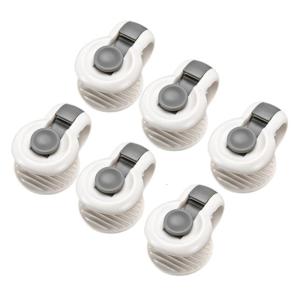 6 cái chăn mền kẹp chặt không có pin an toàn bền chống trượt chăn Fixer chống chuyển động kẹp chăn cho tấm Ga Trải Giường nhà