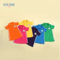 Kalale - Polo Dress Short Sleeved Dress Anak Perempuan Lengan Pendek Usia 1-3 Tahun. 