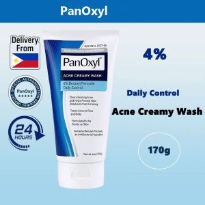 PanOxyl Benzoyl Peroxide Acne Foaming Wash 10% or 4% Facial Cleanser For Acne Remover Acne Treatment