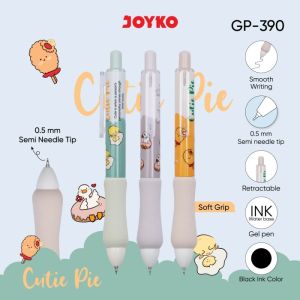 Gel Pen Pulpen Pena Joyko GP-390 Cutie Pie Gel 0.5 mm