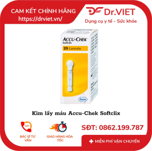 Kim lấy máu Accu-Chek Softclix 25 cái