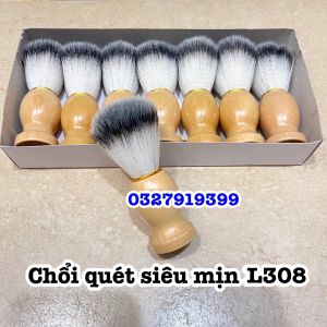 Chổi phủi tóc  chổi quét kem cạo râu - lông mịn L308