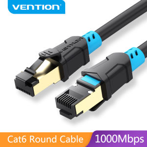 Vention Ethernet Cable CAT6 Lan Cable RJ45 Patch Cord Cable Shielded Twisted Network Cable Cat 6 SSTP Internet Cable 1m/3m/5/10m/15m/20m/30m for Computer Routerl Cable