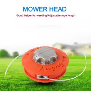 FDGED M10 หัวตัดหญ้า อลูมิเนียมอลูมินัม 2เส้นครับ แกนม้วนเครื่องตัดหญ้า ไม่รื้อออก เครื่องมือทำสวนสำหรับสวน อุปกรณ์ตัดแปรง