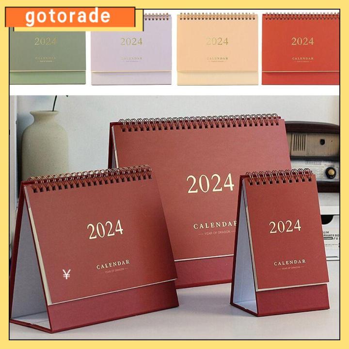 GOTORADE July 2023 - December 2024 Desktop Calendar Paper Daily Weekly ...