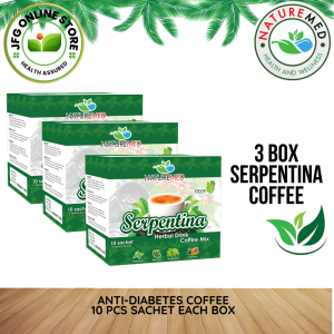 3 BOX NATUREMED SERPENTINA COFFEE