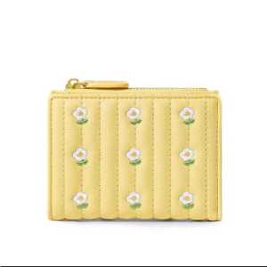 Genie Wallet - Motif bunga Dompet lipat- Tas wanita mini- Dompet kekinian- DOMPET NADIRA - KOREAN BAG