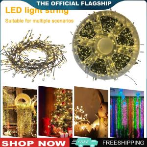[VICKING6]RGB LED Fairy Lights with Auto Timer for Festive Decoration 10M Waterproof String Lights for Garden and Bedroom Decor