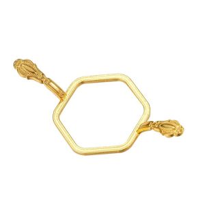 REPTIT Handcraft Retro Creative Envelopes Scrapbooking DIY Crafts Tool Fire Lacquer Fixer Hand Account Sealing Wax Molds Holder Wax Ring Shape Holder Wax Seal Stamp Rings Wax Sealing Shaper