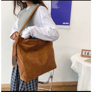 FXG Totebag Korduroi Stylish untuk Gaya Kasualmu - Fashion Wanita Korea BAG04