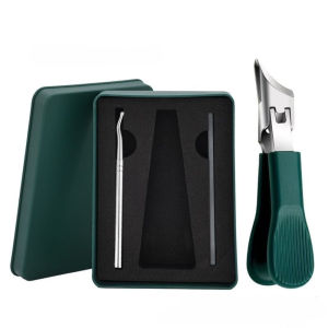 Nail Clipper Set Home Use Adults Manicure Tool/Splash-Proof Oblique Edge Nail Clippers/High Durability/Anti-Rust/Anti-Wear/Men Women Universal