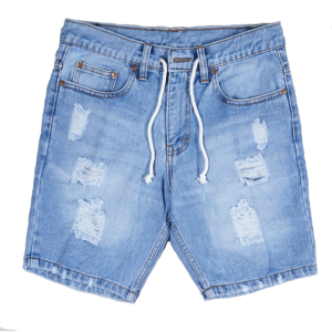 CELANA JEANS SOBEK PENDEK NO STRECTH Distro Dewasa Casual Diatas Lutut Clana Pendek by Maleka 05