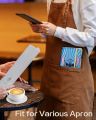 Akkya Server Book for Waitress Cute Serving Books with Zipper Pocket Accessories Cartoon Leather Server Check Book Restaurant Server Booklet Ticket Book Holder Blue. 