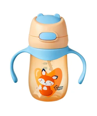 Tommee Tippee Weighted Straw Cup With Handle - 240ml