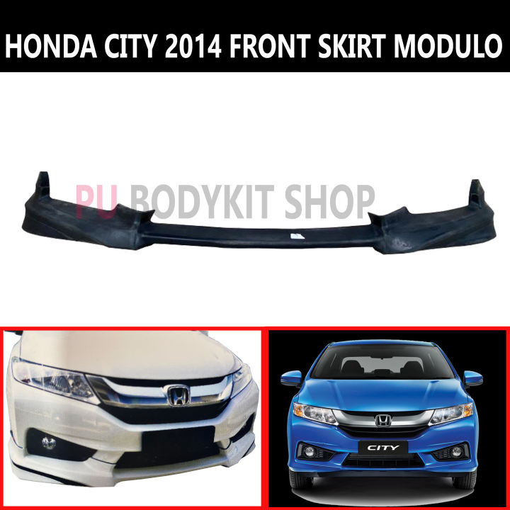 HONDA CITY 2014 FRONT SKIRT (MDL) (PU) | Lazada