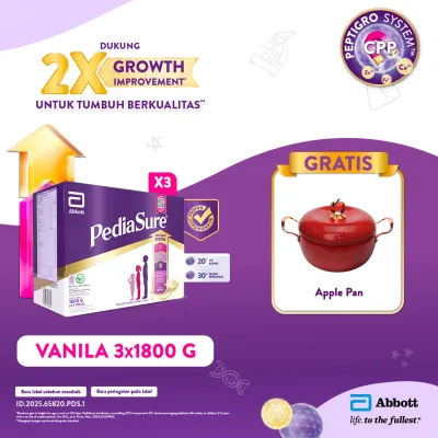 PediaSure Vanila (1-10th) 3x1800gr