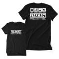 Kaos Distro Premium PHARMACY - Baju Tulisan Kata Kata Profesi Farmasi Unisex Dewasa. 