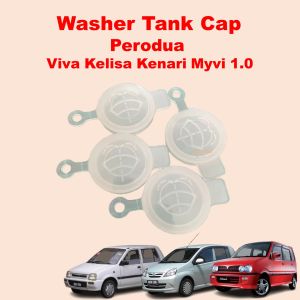 ORIGINAL Perodua Viva Kelisa Kenari Myvi 1.0 Washer Tank Cap Washer Tank Joint Pipe & Wiper Tank Cap Set
