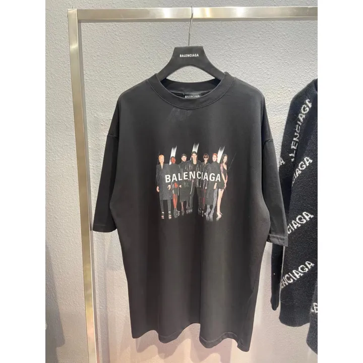 Balenciaga band best sale tee