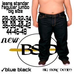 BIG STORE DENIM 2 - CELANA JEANS REGULLER BIG SIZE PRIA / CELANA JEANS PRIA JUMBO / CELANA PANJANG PRIA JEANS UKURAN BESAR / CELANA JEANS PRIA PANJANG STANDAR JUMBO