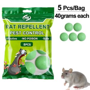 Rat Repellent Mothballs 10Pcs Rat Killer Powerful Rats Repeller Safe Mouse Killer For Home Non-Toxic Insect Repellent Rodent Mothballs