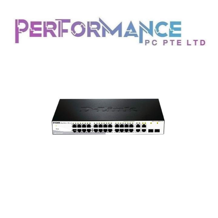 D-Link DES-1210-28P 193W 28-port Fast Ethernet Smart Managed PoE Switch ...