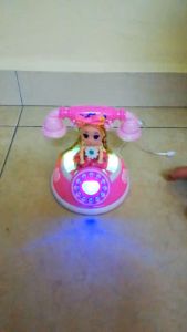 NEW TOY DOLL TELEPHONE WITH LIGHTING & MUSIC