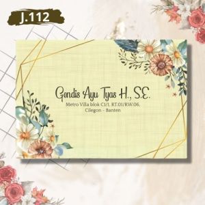 Amplop Kondangan Juwara kode J-112 isi 50 lembar dengan harga termurah