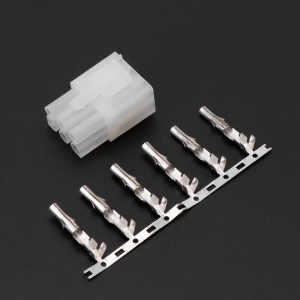 Power Socket Cable Connector 6 Pin Shortwave Radio Plug Cord Adapter for YAESU F