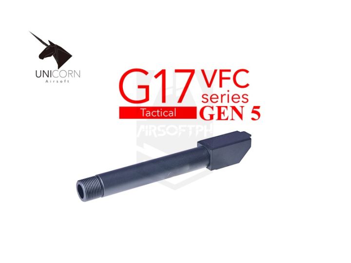 Canon Extérieur Fixe LICORNE Pour Umarex/VFC G17 Gen5 GBB #UC-UX-G17-OB
