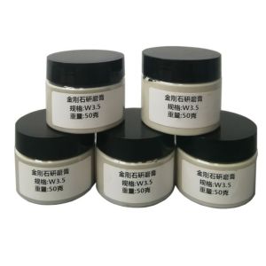 MAKERVY 1Pcs 50G Diamond Paste Compound Mirror Finish Fast Polishing Lapping Polishing Paste Durable Metal Buffing Abrasive for Glass Jade Ceramic Watch