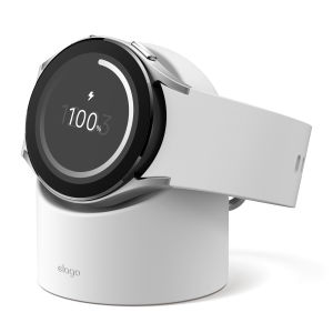 Elago GW2 Galaxy Watch Charger Stand Compatible for Galaxy Watch Series Device and Charger Not Included