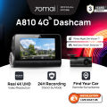 70mai A810 4K Dash Cam Dual Vision Car Recorder with GPS ADAS. 