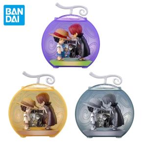 BANDAI Genuine Gashapon Monkey D. Luffy Shanks TV 25th Anime Action Figures Toys For Boys Girls Gift Collectible Model