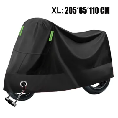 Motorcycle Cover Thickened 3 Layers rain coat for motorcycle And Dust U/V honda click cover waterproof All Season Universal