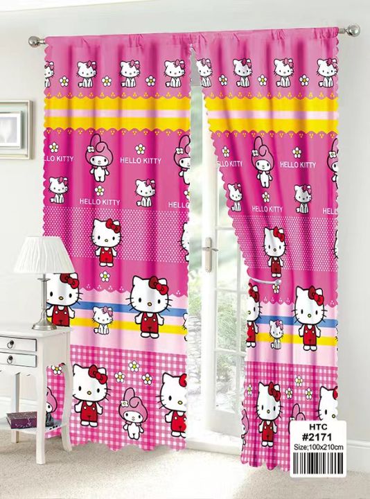 COD New Curtains Hello Kitty Home Decor Cartoon Curtain Window Door cod-new-curtains-hello-kitty-home-decor-cartoon-curtain-window-door