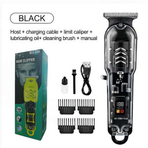 Professional Hair Clippers Rechargeable Haircut Razor Trimmer Cordless Low Noise Razor For Men With Free Haircut Set