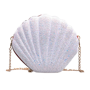 Phụ nữ lấp lánh Túi vỏ với Túi Đeo Vai Da PU Dây sequin cho phụ kiện trang phục sinh nhật và lễ hội