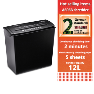 10L paper Shredder Noise reduction ， fully automatic large capacity office supplies paper shredder