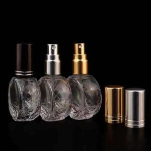30ml Round Perfume Bottle Sub-bottling Glass Spray Refillable Bottle Mini Portable Travel Bottles Cosmetic